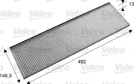 VALEO 716056 - Фільтр, повітря у внутрішній простір autocars.com.ua