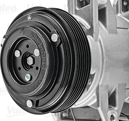 Valeo 716675 - Компресор, кондиціонер autocars.com.ua