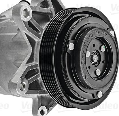 Valeo 716676 - Компресор, кондиціонер autocars.com.ua