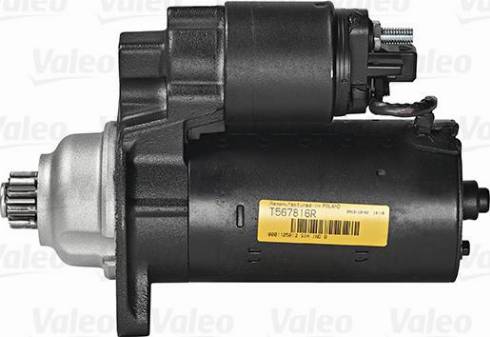 Valeo 726829 - Стартер autocars.com.ua