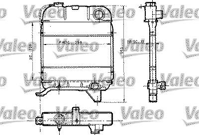 Valeo 730008 - Радіатор, охолодження двигуна autocars.com.ua