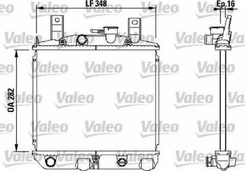 KOYORAD PA070073 - Радіатор, охолодження двигуна autocars.com.ua