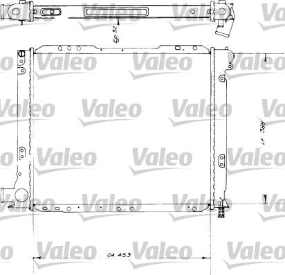 Valeo 730538 - Радіатор, охолодження двигуна autocars.com.ua