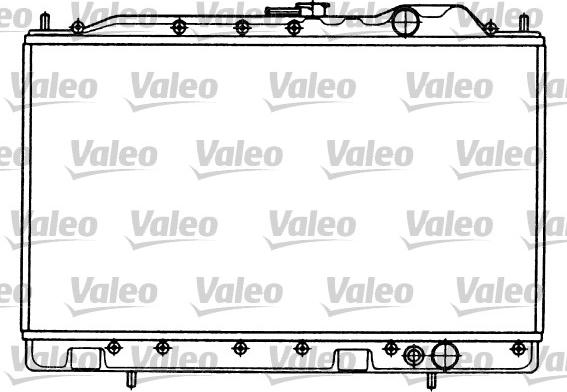 Valeo 731059 - Радіатор, охолодження двигуна autocars.com.ua