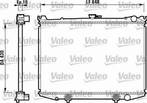 KOYORAD PL020504 - Радіатор, охолодження двигуна autocars.com.ua