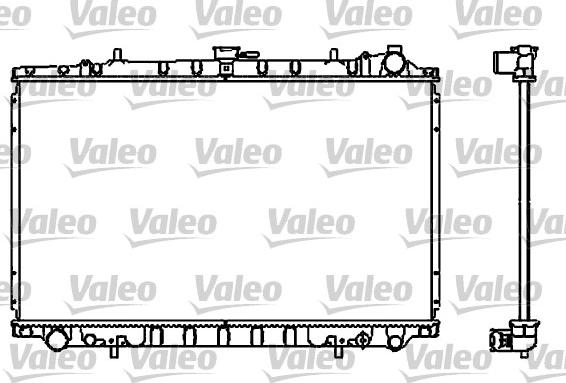 Valeo 731133 - Радіатор, охолодження двигуна autocars.com.ua