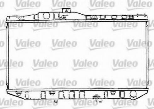 Valeo 731194 - Радіатор, охолодження двигуна autocars.com.ua