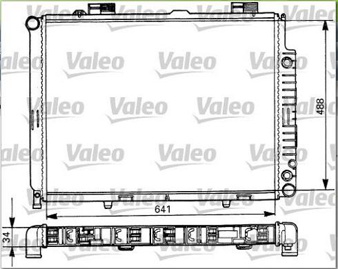 Valeo 731294 - Радіатор, охолодження двигуна autocars.com.ua