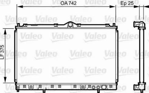 KOYORAD PA030258 - Радіатор, охолодження двигуна autocars.com.ua