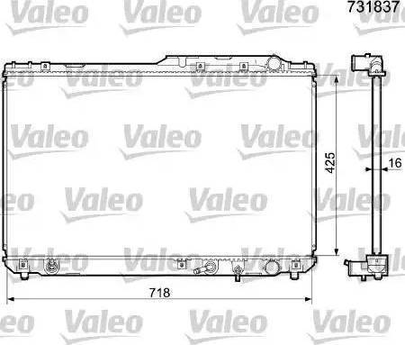 KOYORAD PA010461 - Радіатор, охолодження двигуна autocars.com.ua