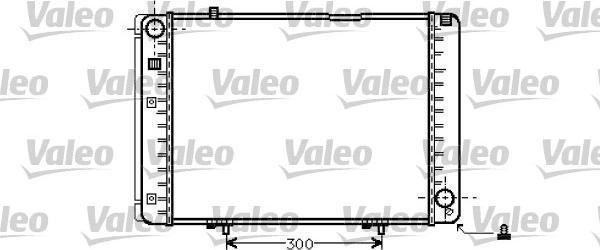 Valeo 732092 - Радіатор, охолодження двигуна autocars.com.ua