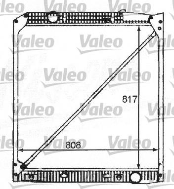 Valeo 732215 - Радиатор, охлаждение двигателя autodnr.net