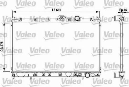 KOYORAD PA030593 - Радіатор, охолодження двигуна autocars.com.ua