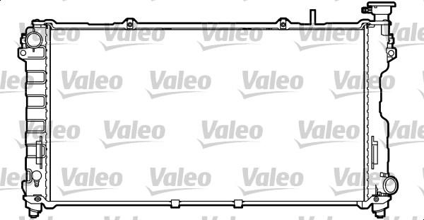 Valeo 732756 - Радіатор, охолодження двигуна autocars.com.ua
