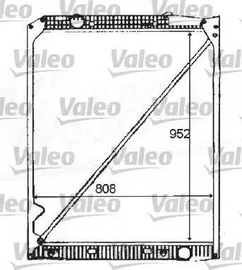 Valeo 732982 - Радиатор, охлаждение двигателя autodnr.net