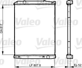 Valeo 733513 - Сітка радіатора, охолодження двигуна autocars.com.ua