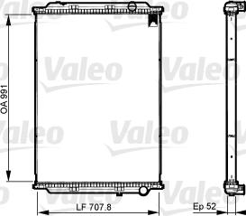 Valeo 733523 - Сітка радіатора, охолодження двигуна autocars.com.ua