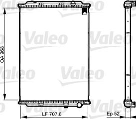 Valeo 733524 - Сітка радіатора, охолодження двигуна autocars.com.ua