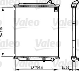 Valeo 733525 - Сітка радіатора, охолодження двигуна autocars.com.ua