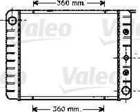 Valeo 734511 - Радіатор, охолодження двигуна autocars.com.ua