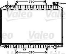 Valeo 734528 - Радіатор, охолодження двигуна autocars.com.ua