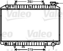 Valeo 734529 - Радіатор, охолодження двигуна autocars.com.ua