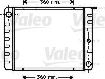 Valeo 734537 - Радіатор, охолодження двигуна autocars.com.ua