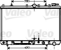 Valeo 734539 - Радіатор, охолодження двигуна autocars.com.ua