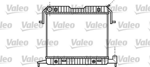 Valeo 734660 - Радіатор, охолодження двигуна autocars.com.ua