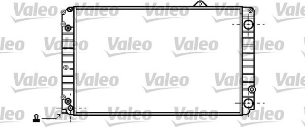 VALEO 734695 - Радіатор, охолодження двигуна autocars.com.ua