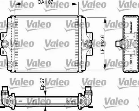 VALEO 735494 - Радіатор, охолодження двигуна autocars.com.ua