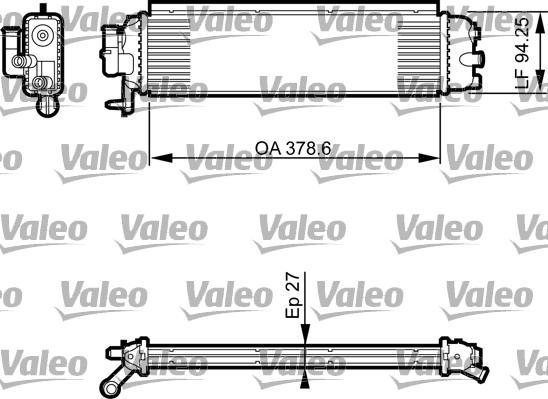 Valeo 735561 - Радиатор, охлаждение двигателя avtokuzovplus.com.ua