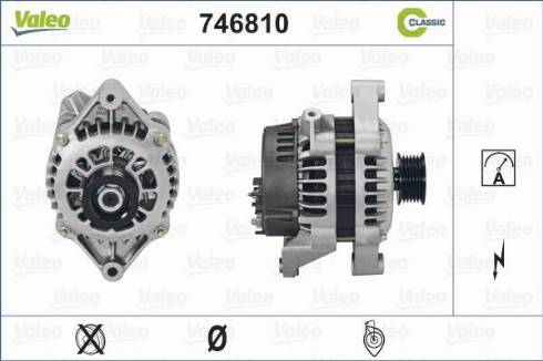 Valeo 746810 - Генератор autocars.com.ua