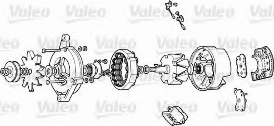 Valeo 7529B - Генератор autocars.com.ua