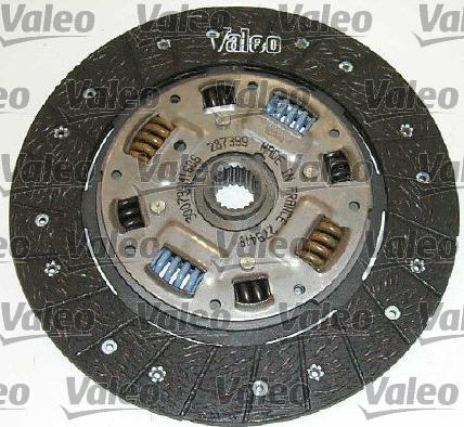 Valeo 801073 - Комплект зчеплення autocars.com.ua