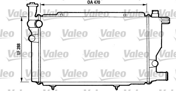 Valeo 810892 - Радіатор, охолодження двигуна autocars.com.ua