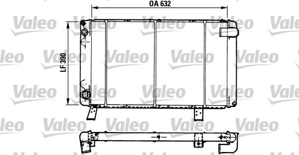 Valeo 810918 - Радіатор, охолодження двигуна autocars.com.ua