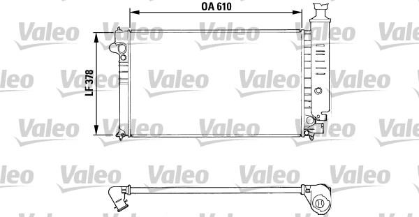 Valeo 810919 - Радіатор, охолодження двигуна autocars.com.ua