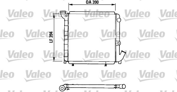 Valeo 810927 - Радіатор, охолодження двигуна autocars.com.ua