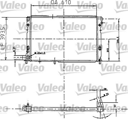 Valeo 810987 - Радіатор, охолодження двигуна autocars.com.ua