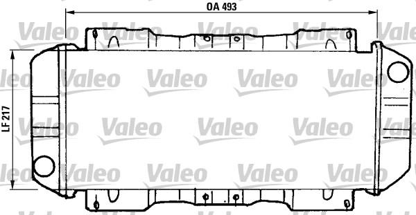 Valeo 811046 - Радіатор, охолодження двигуна autocars.com.ua