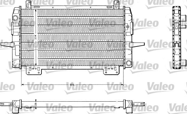 Valeo 811048 - Радіатор, охолодження двигуна autocars.com.ua