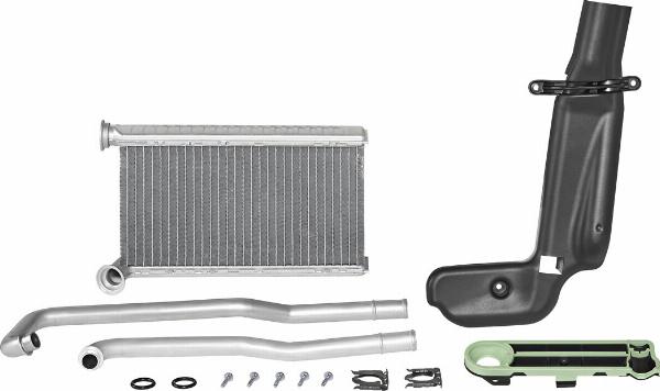VALEO 811406 - Теплообмінник, опалення салону autocars.com.ua