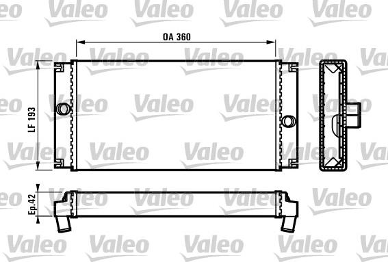 Valeo 812035 - Теплообменник, отопление салона autodnr.net