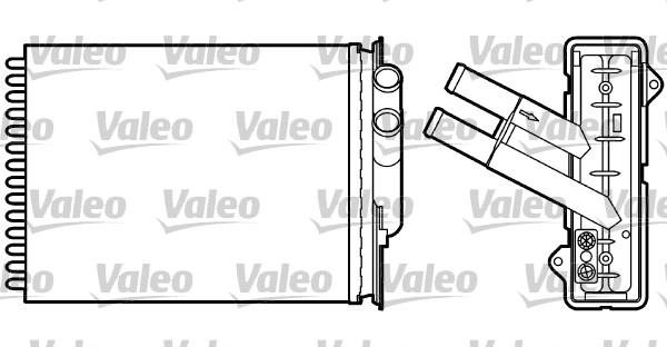 Valeo 812049 - Теплообменник, отопление салона avtokuzovplus.com.ua