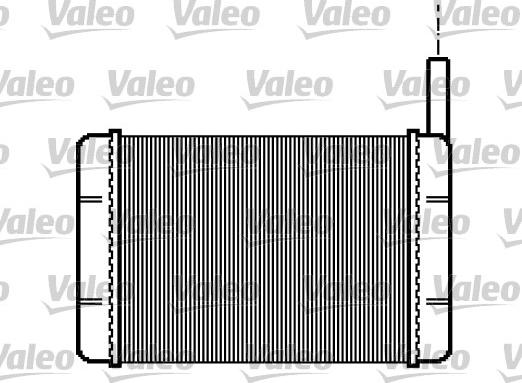 Valeo 812053 - Теплообмінник, опалення салону autocars.com.ua