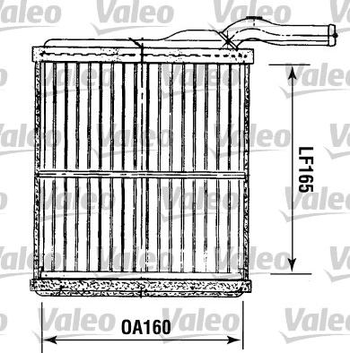 Valeo 812077 - Теплообменник, отопление салона autodnr.net