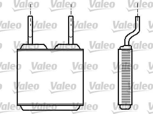 Valeo 812149 - Теплообменник, отопление салона autodnr.net