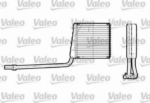 Valeo 812189 - Теплообмінник, опалення салону autocars.com.ua