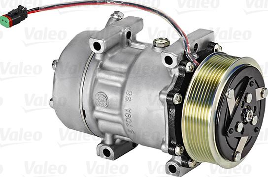 Valeo 813026 - Компрессор кондиционера avtokuzovplus.com.ua